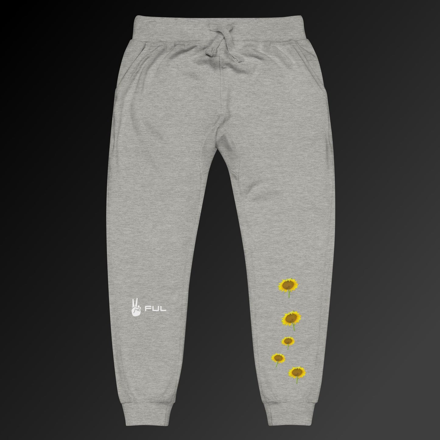 Peaceful/✌ful Sunflower Graphic Pants