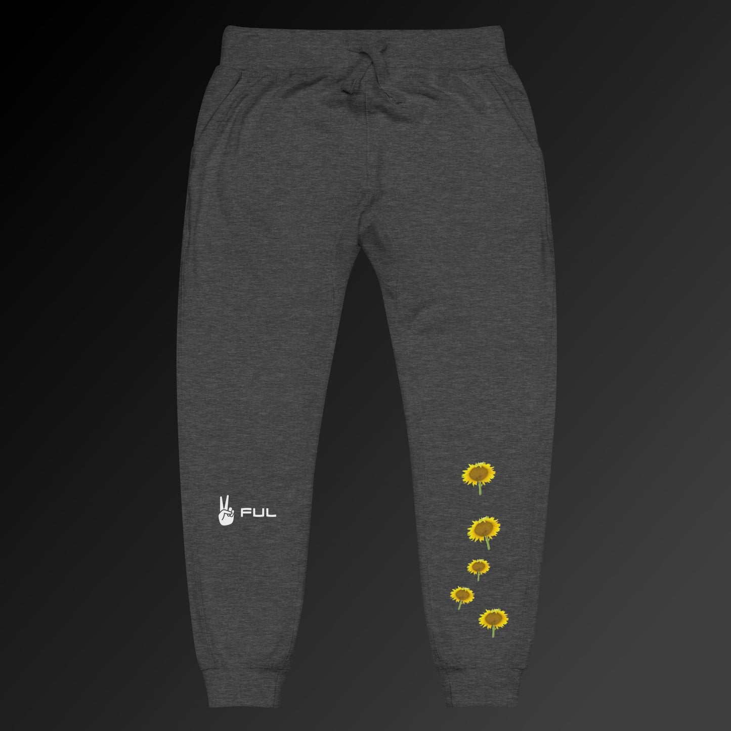 Peaceful/✌ful Sunflower Graphic Pants