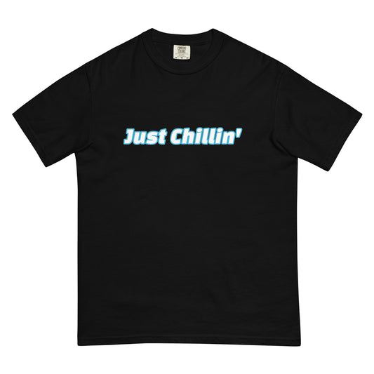 Unisex "Just Chillin'" Peaceful garment-dyed heavyweight t-shirt
