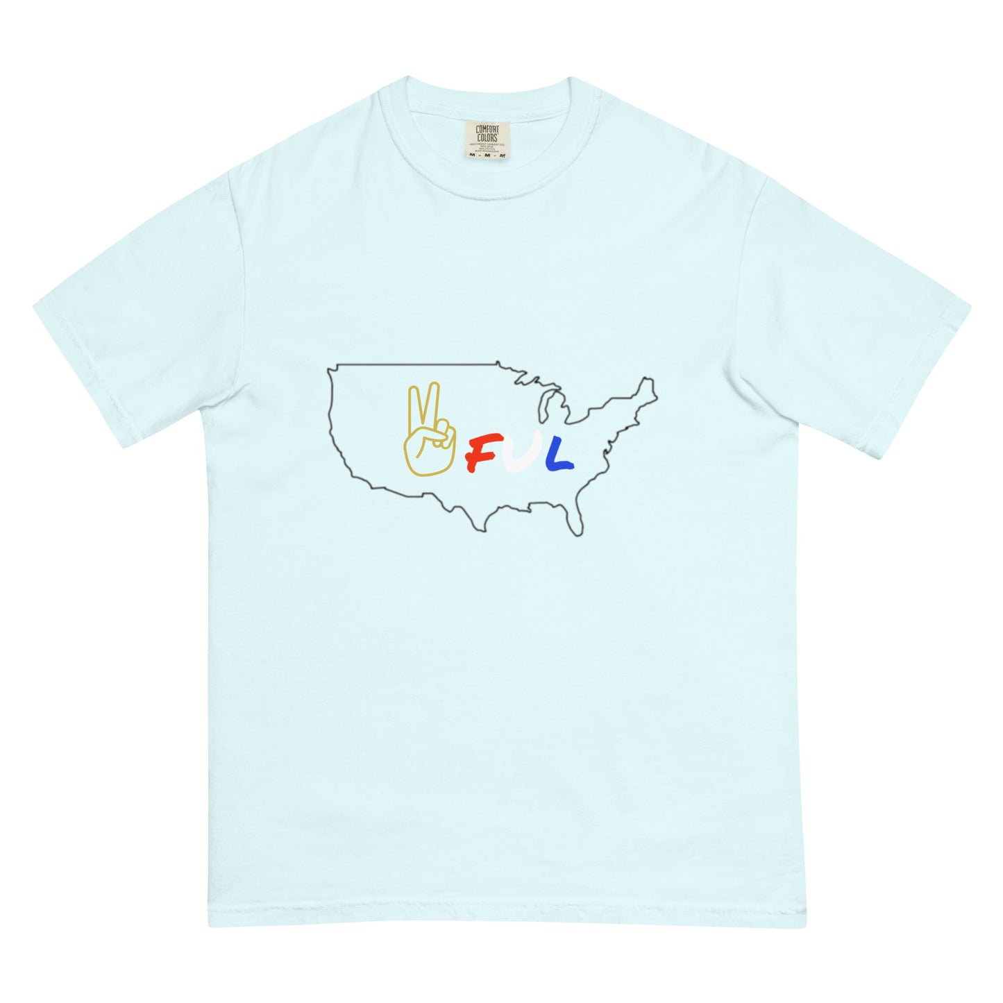 Peaceful America T Shirt