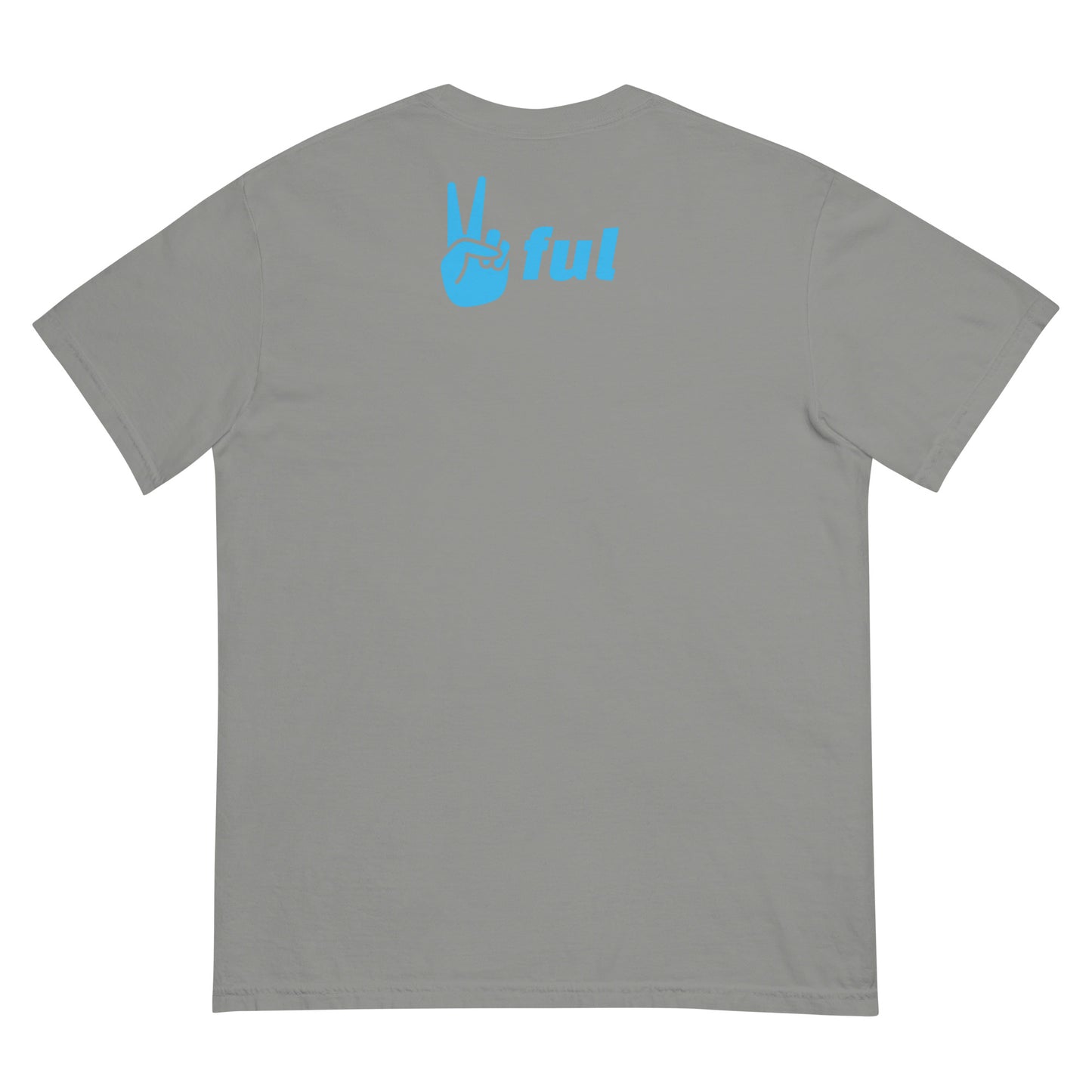 Unisex "Just Chillin'" Peaceful garment-dyed heavyweight t-shirt