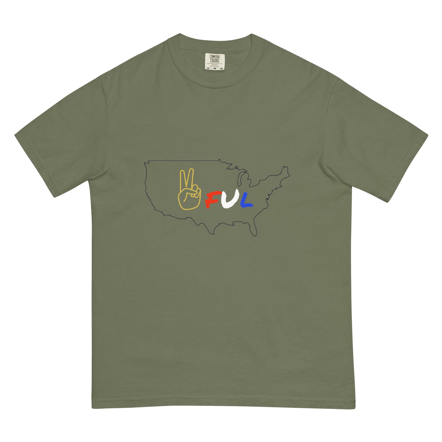 Peaceful America T Shirt