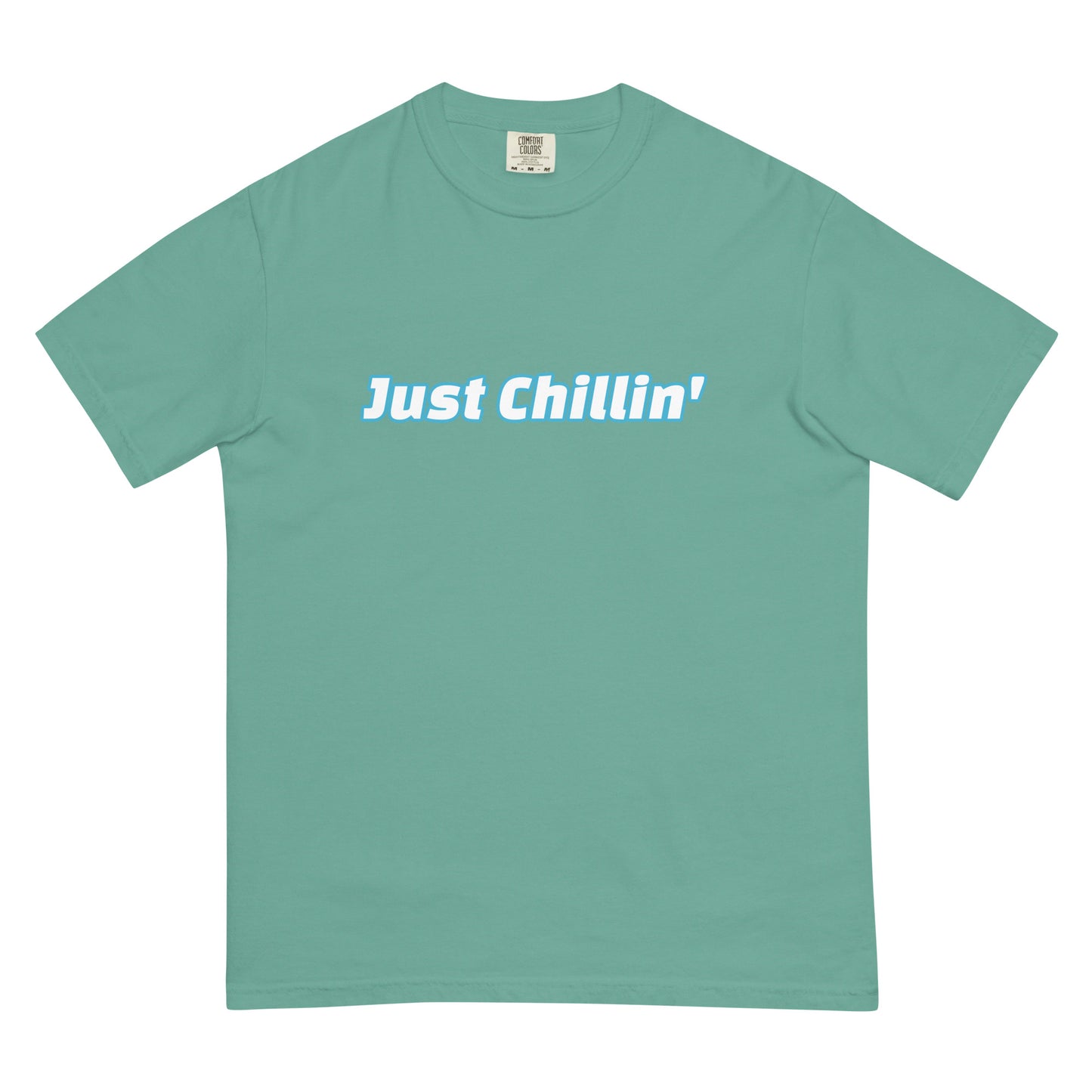 Unisex "Just Chillin'" Peaceful garment-dyed heavyweight t-shirt
