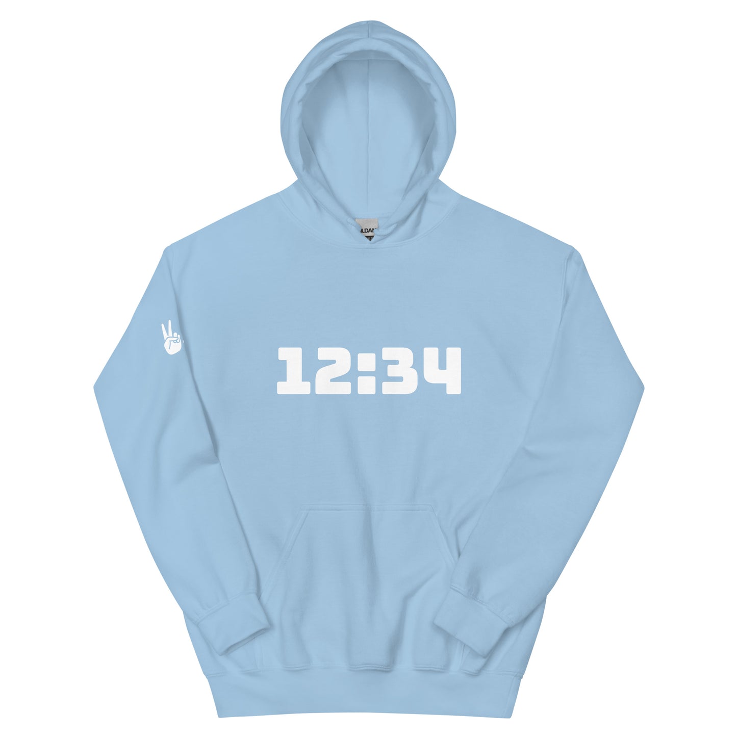 Unisex Cotton/Polyester Blend One Two Three Four Hoodie ✌️ful