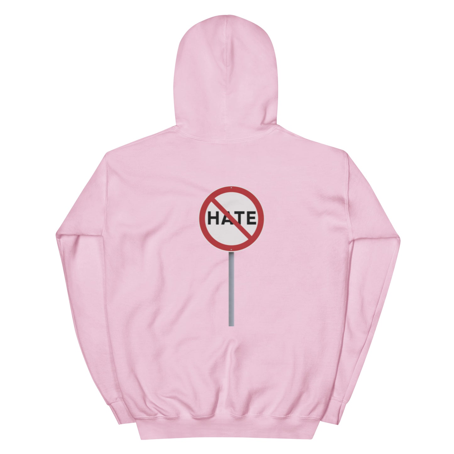 Peaceful Vibes Only (Blue and Purple Lettering) Unisex Hoodie