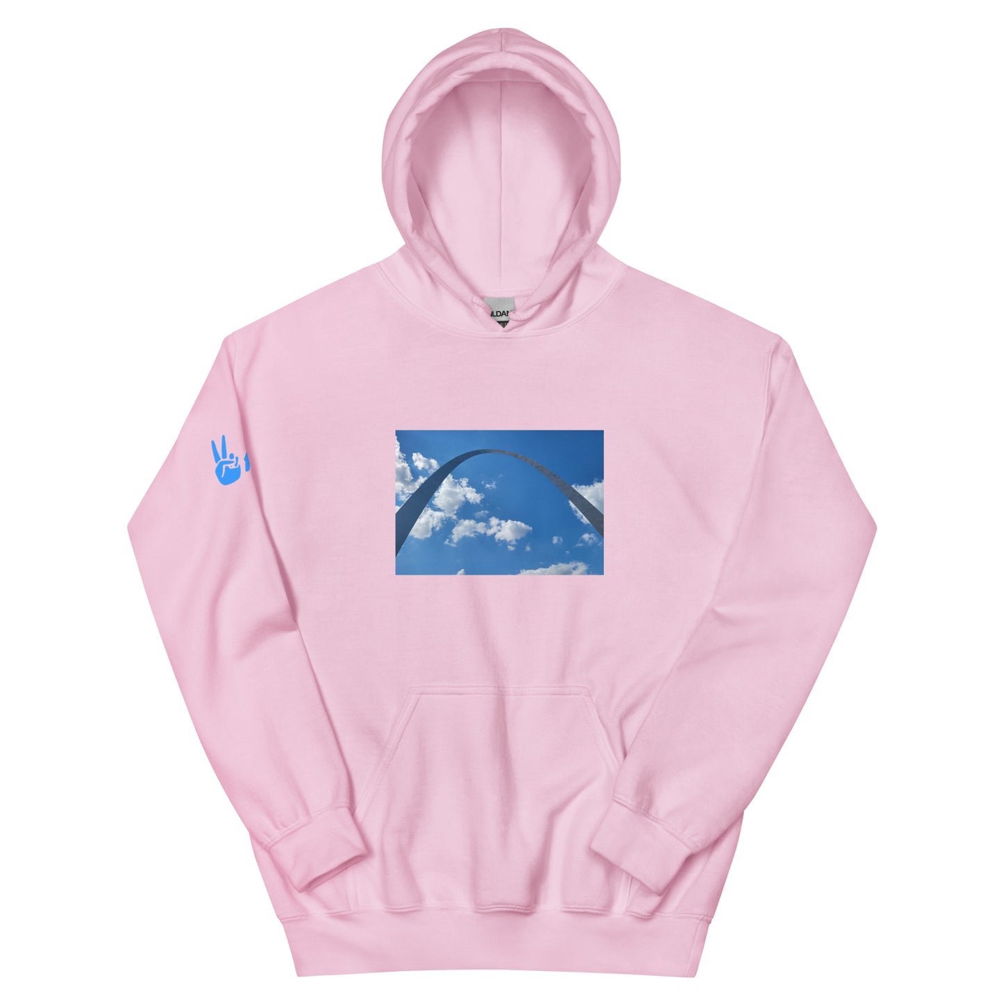 Unisex Peaceful Arches Hoodie