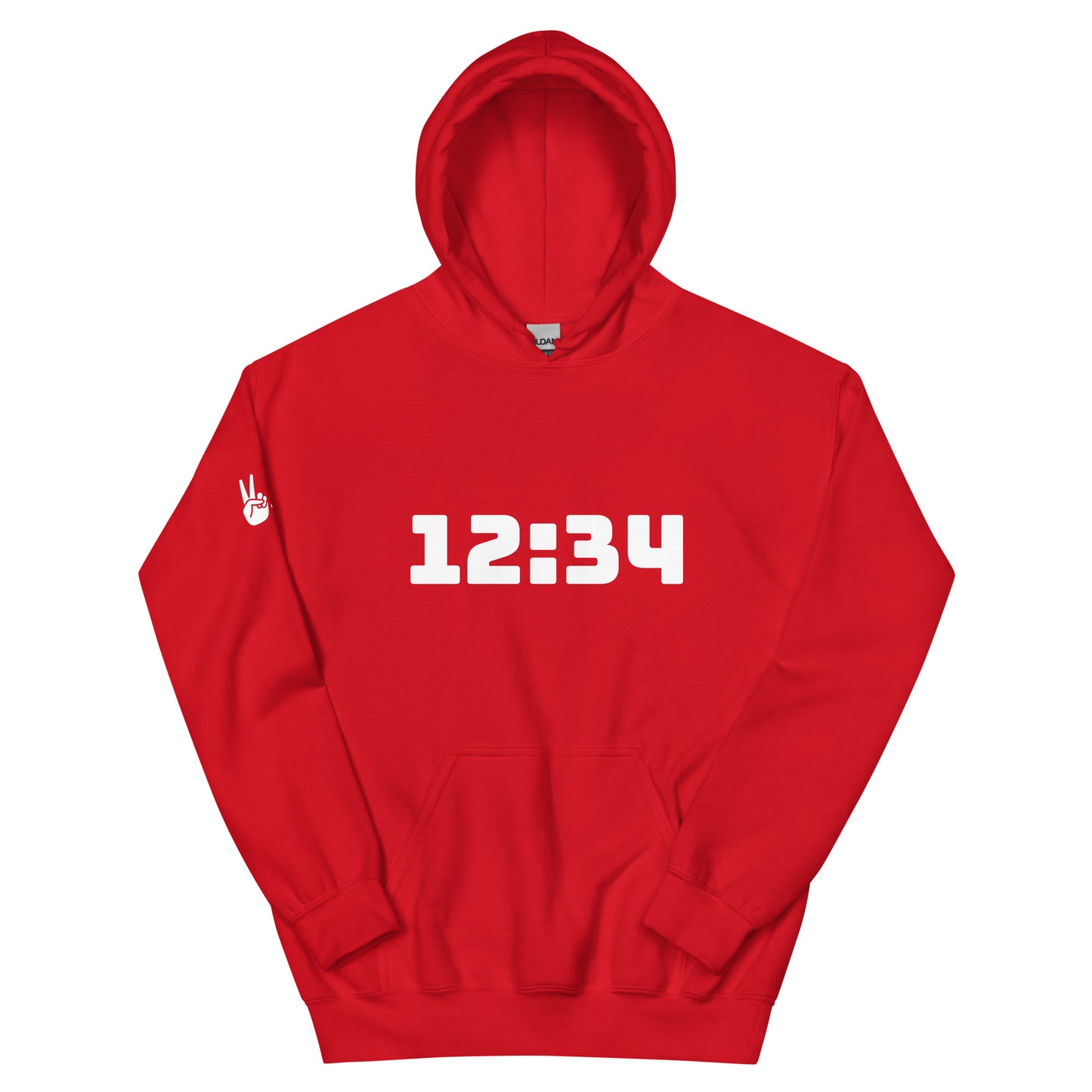 Unisex Cotton/Polyester Blend One Two Three Four Hoodie ✌️ful