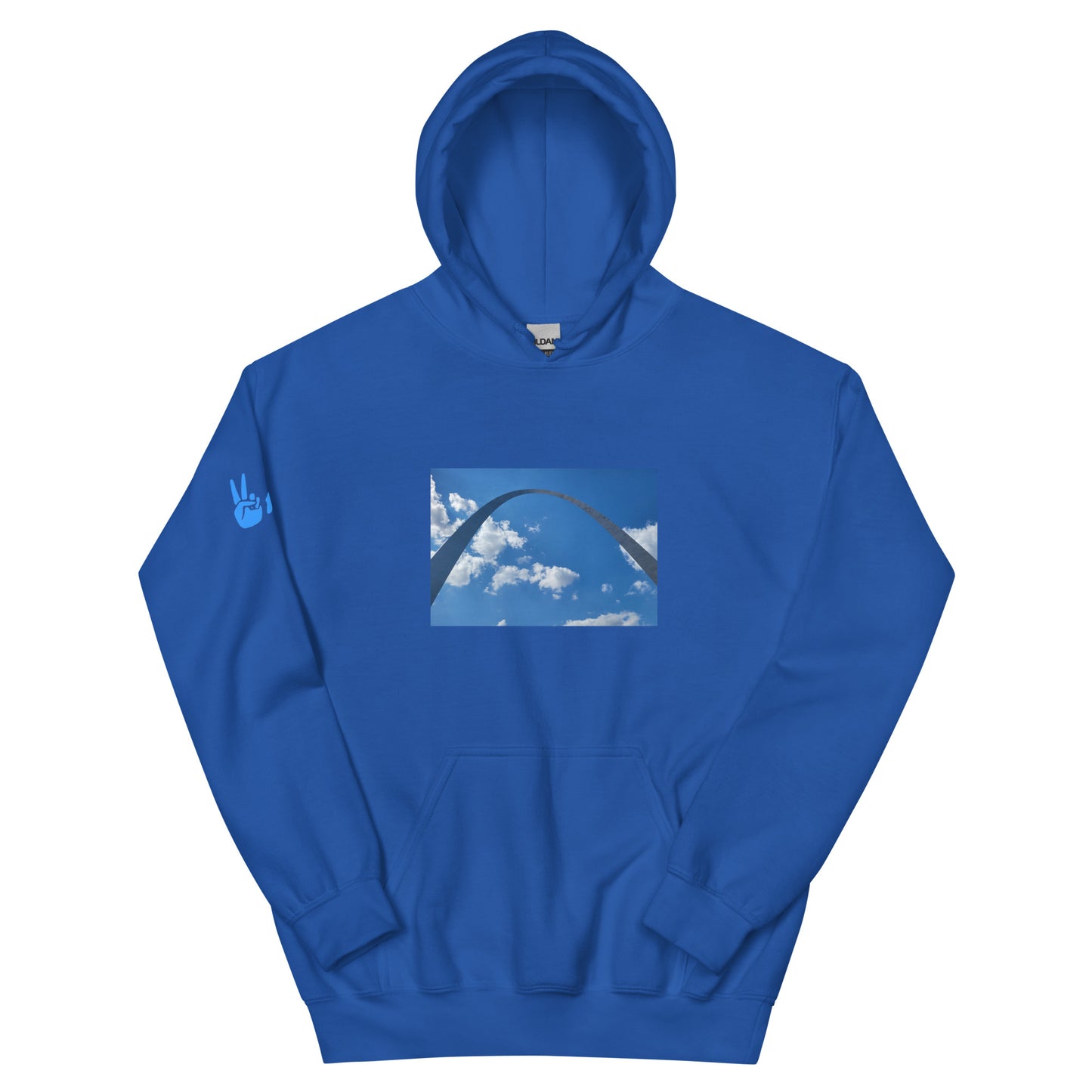 Unisex Peaceful Arches Hoodie