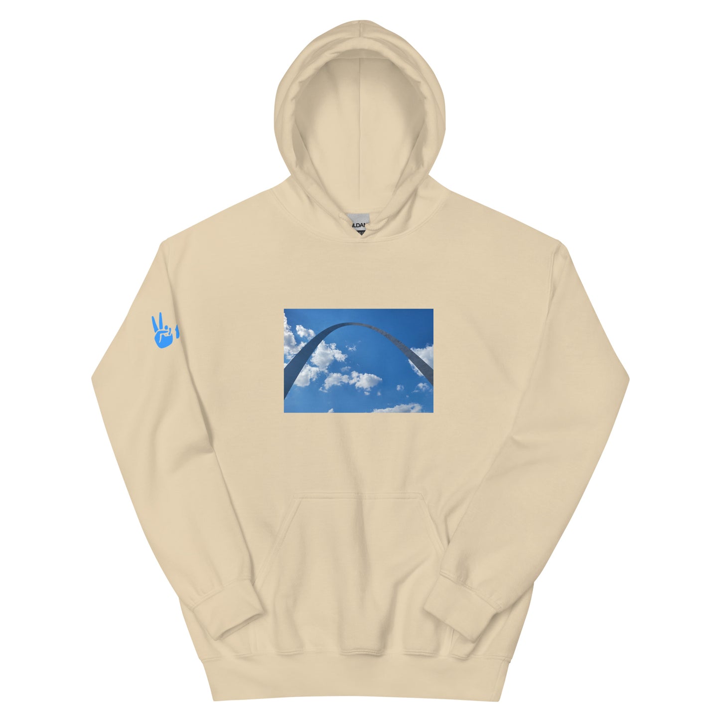 Unisex Peaceful Arches Hoodie
