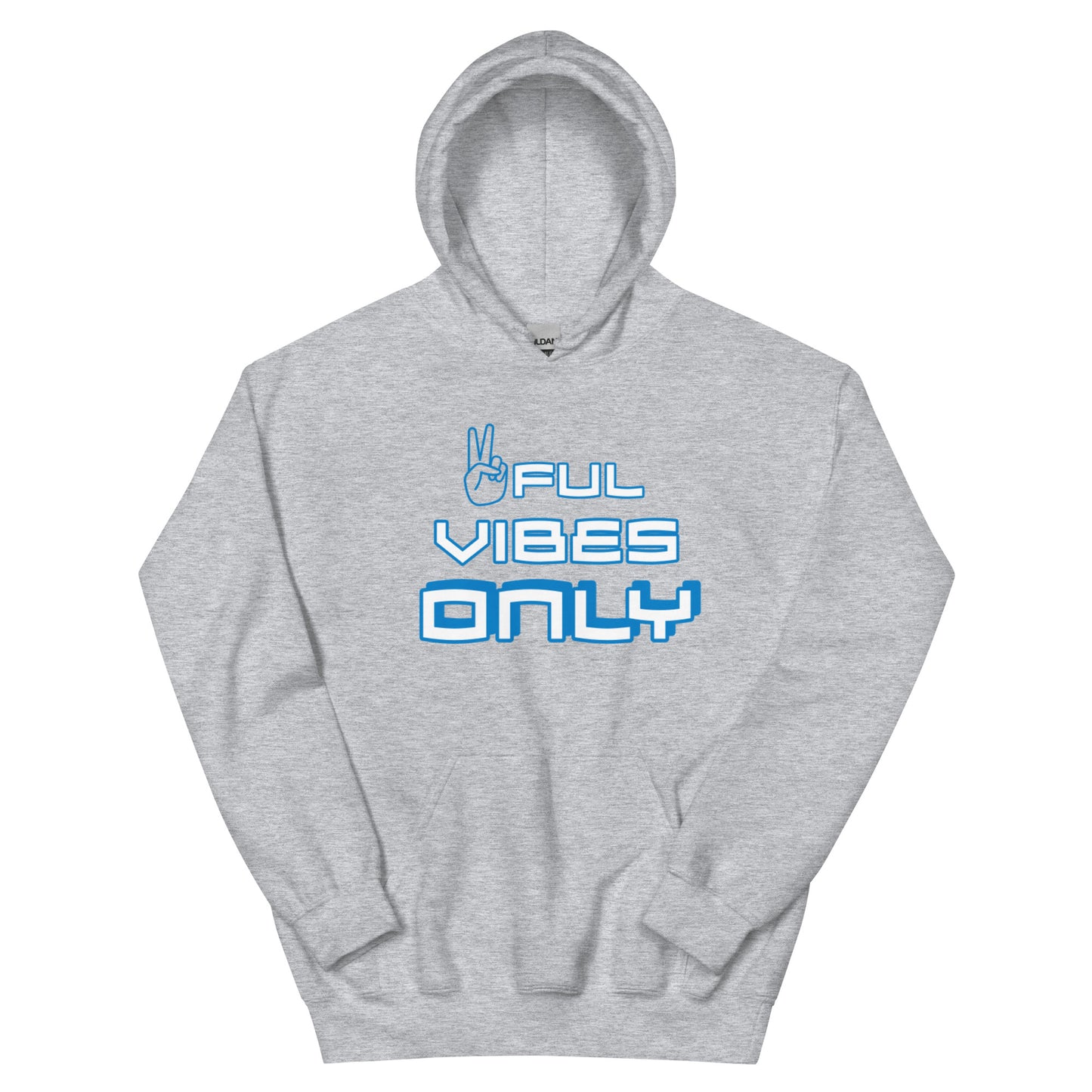 Unisex Peaceful Vibes No Hate Hoodie