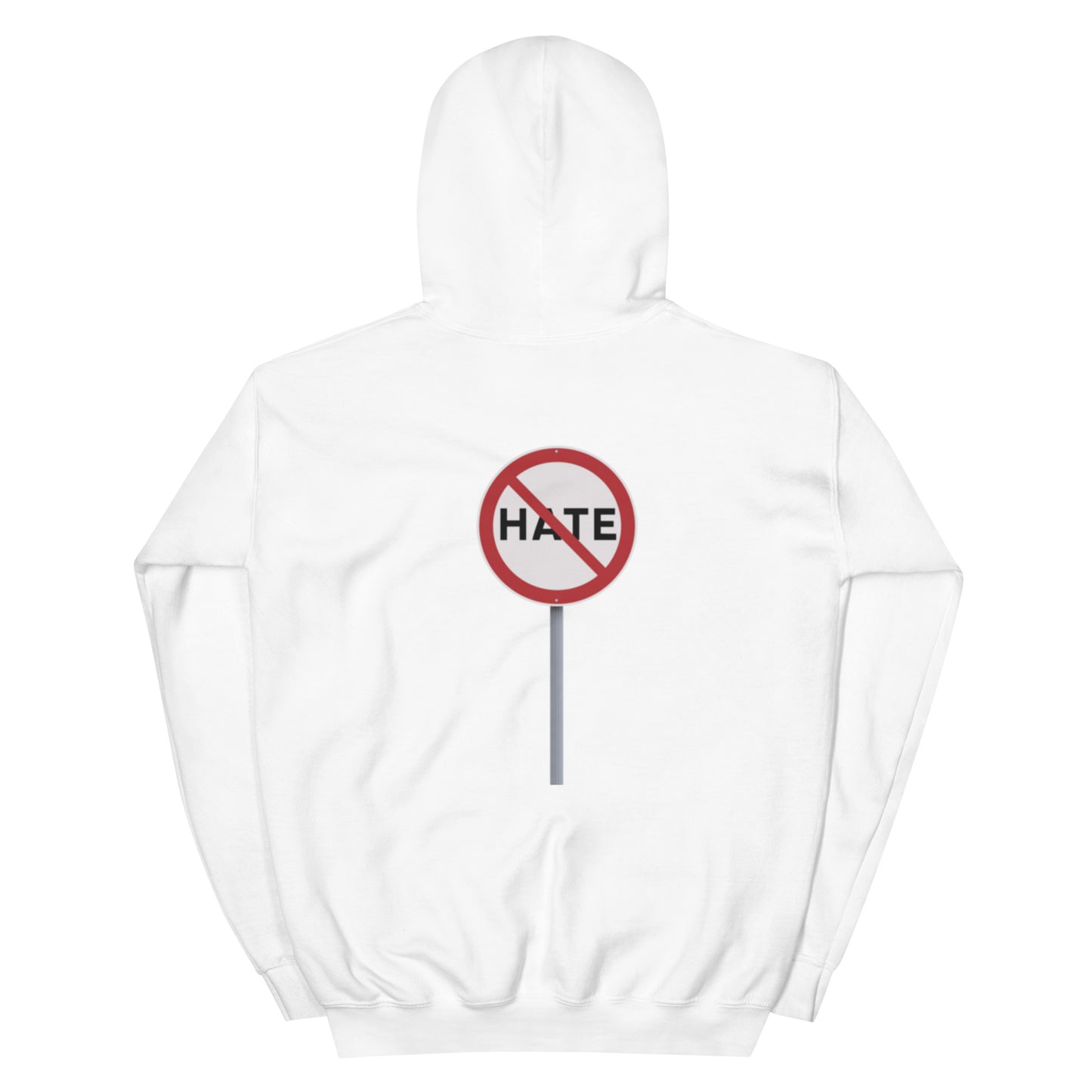 Unisex Peaceful Vibes No Hate Hoodie