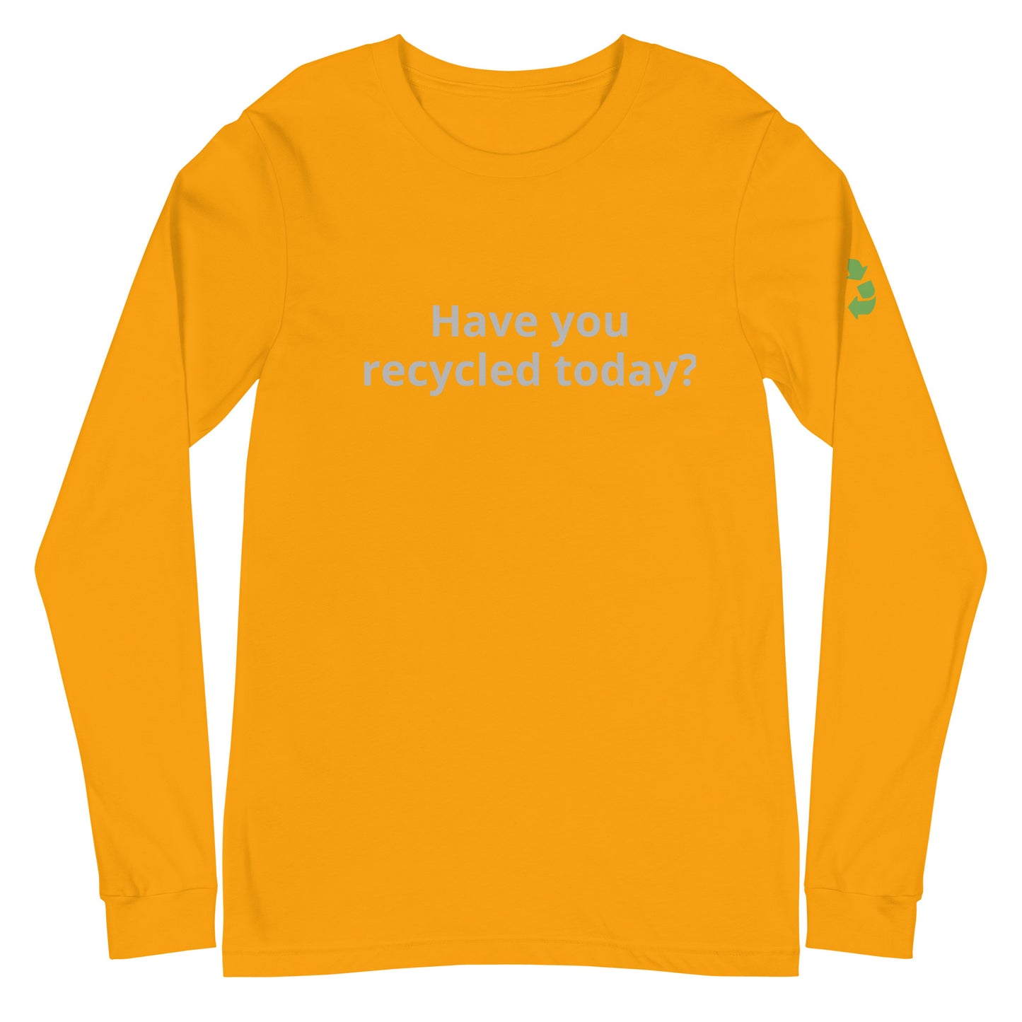 Recycle More Long Sleeve Tee