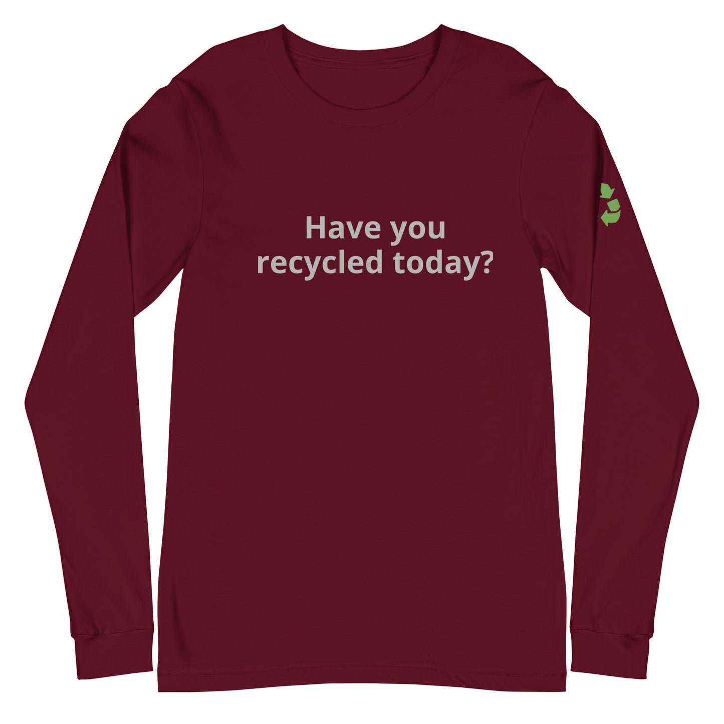 Recycle More Long Sleeve Tee