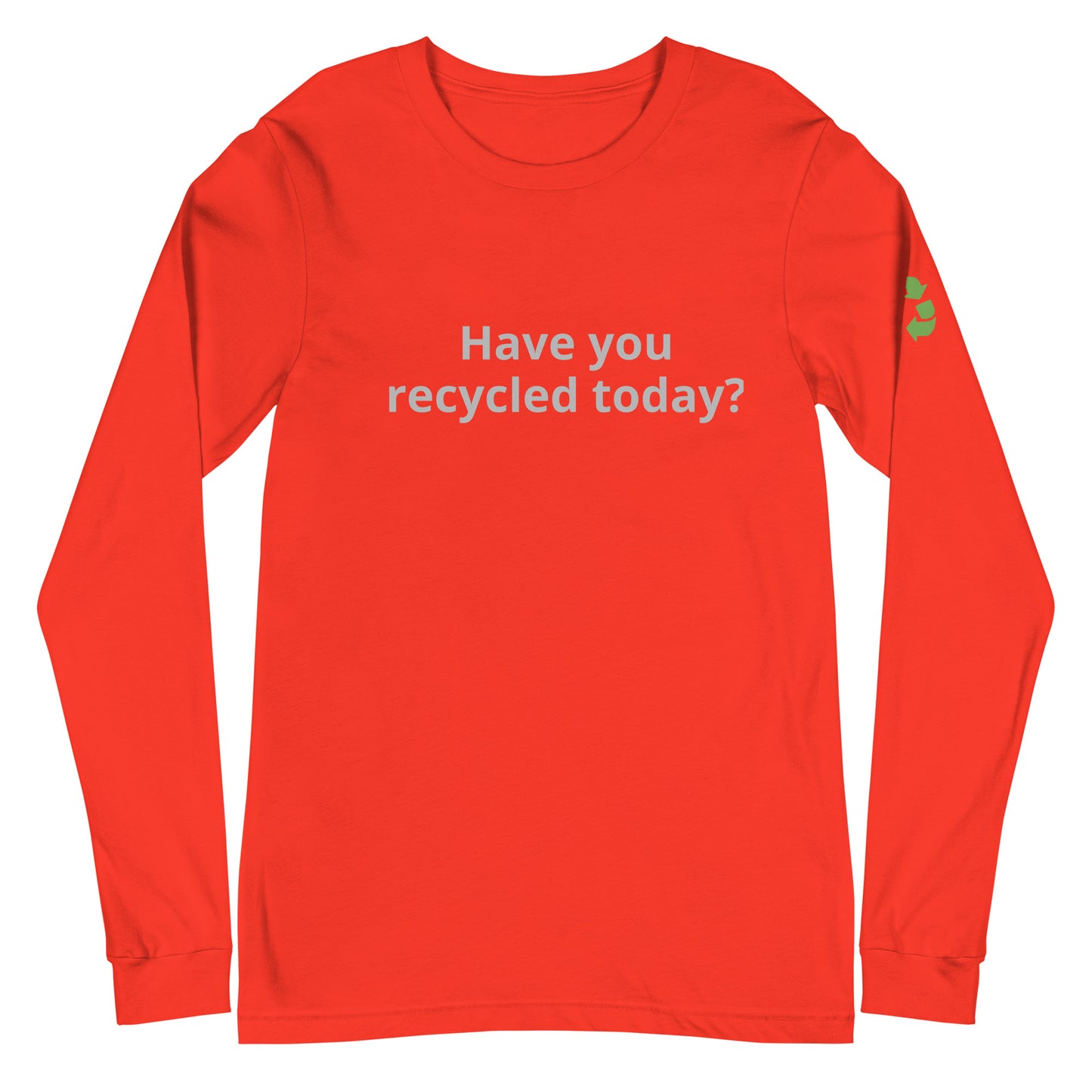 Recycle More Long Sleeve Tee