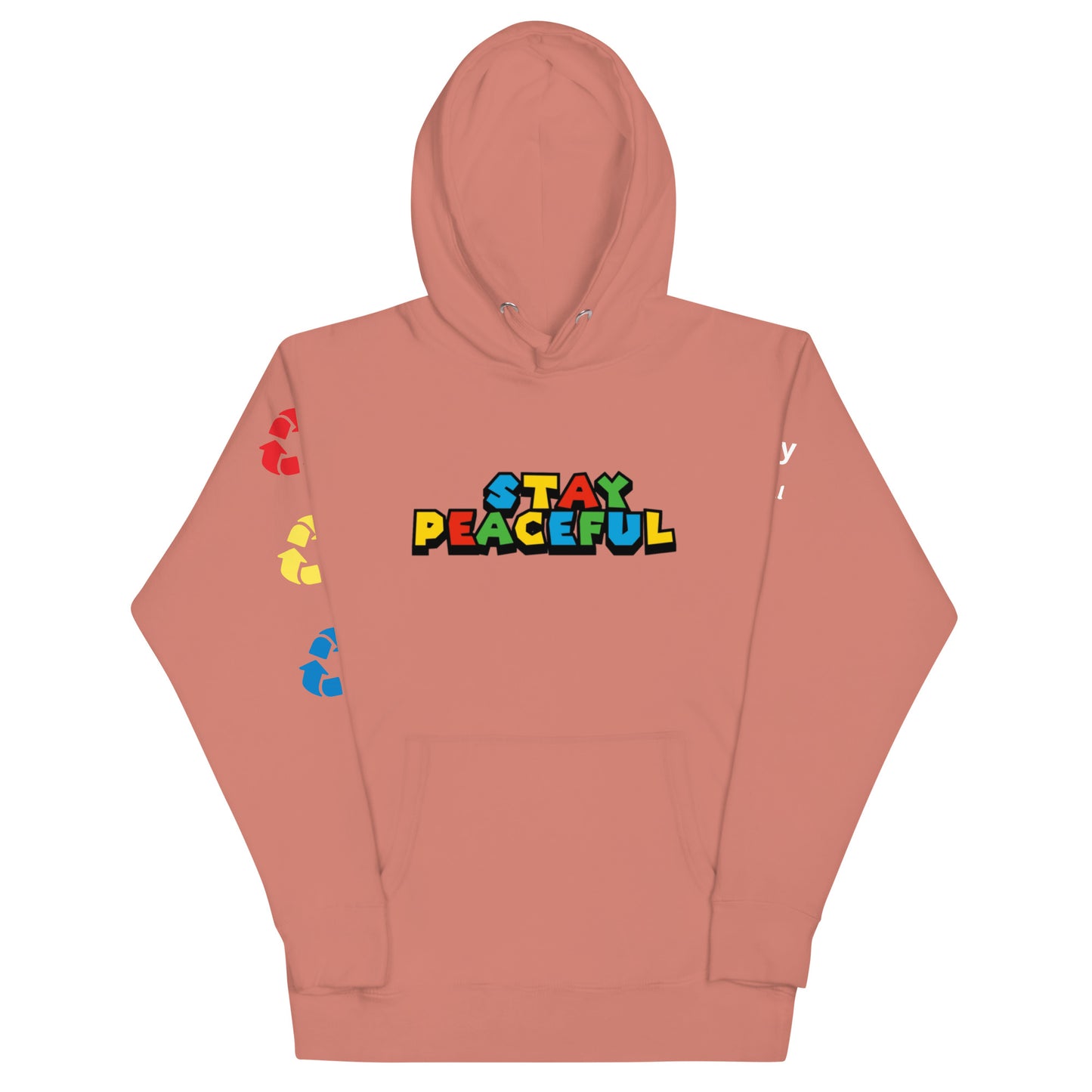 Stay Peaceful Game On Hoodie