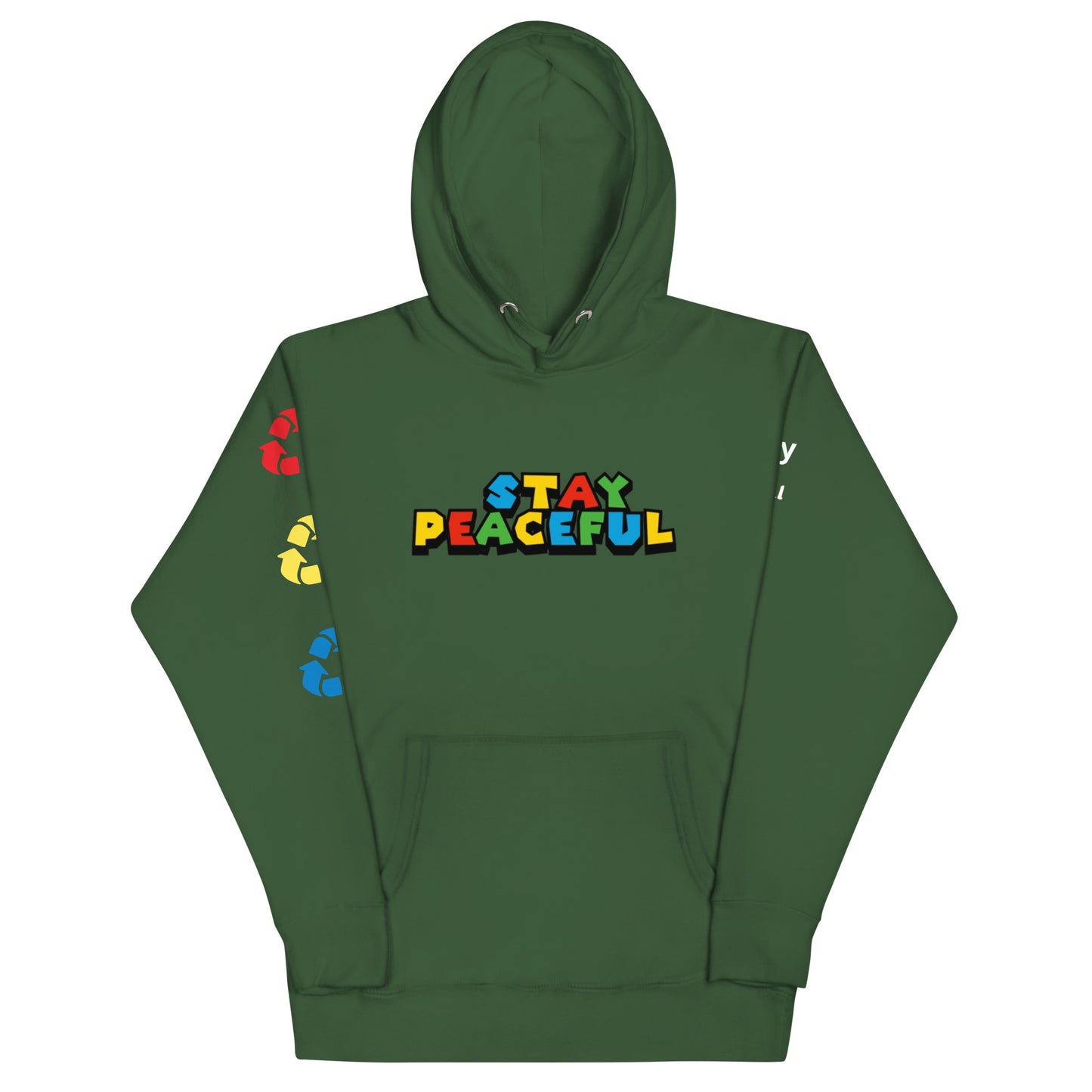 Stay Peaceful Game On Hoodie