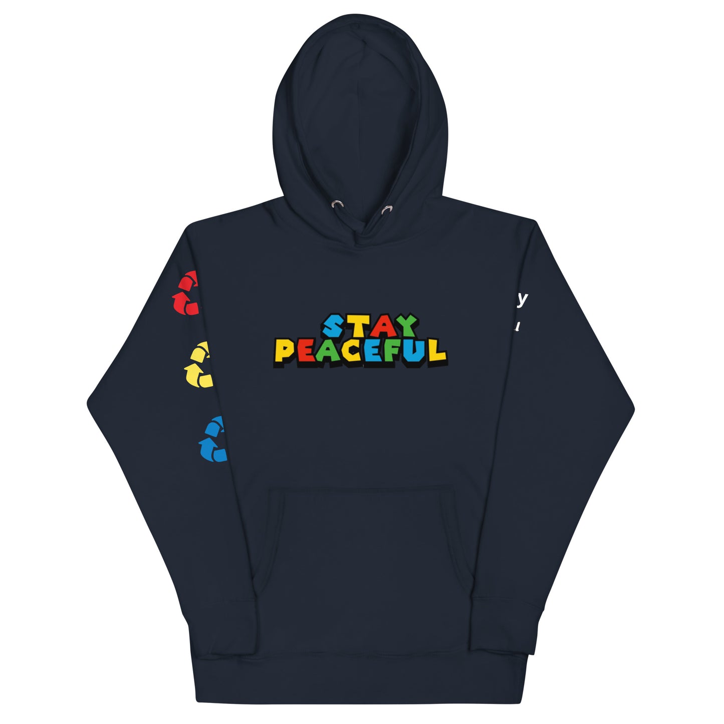Stay Peaceful Game On Hoodie