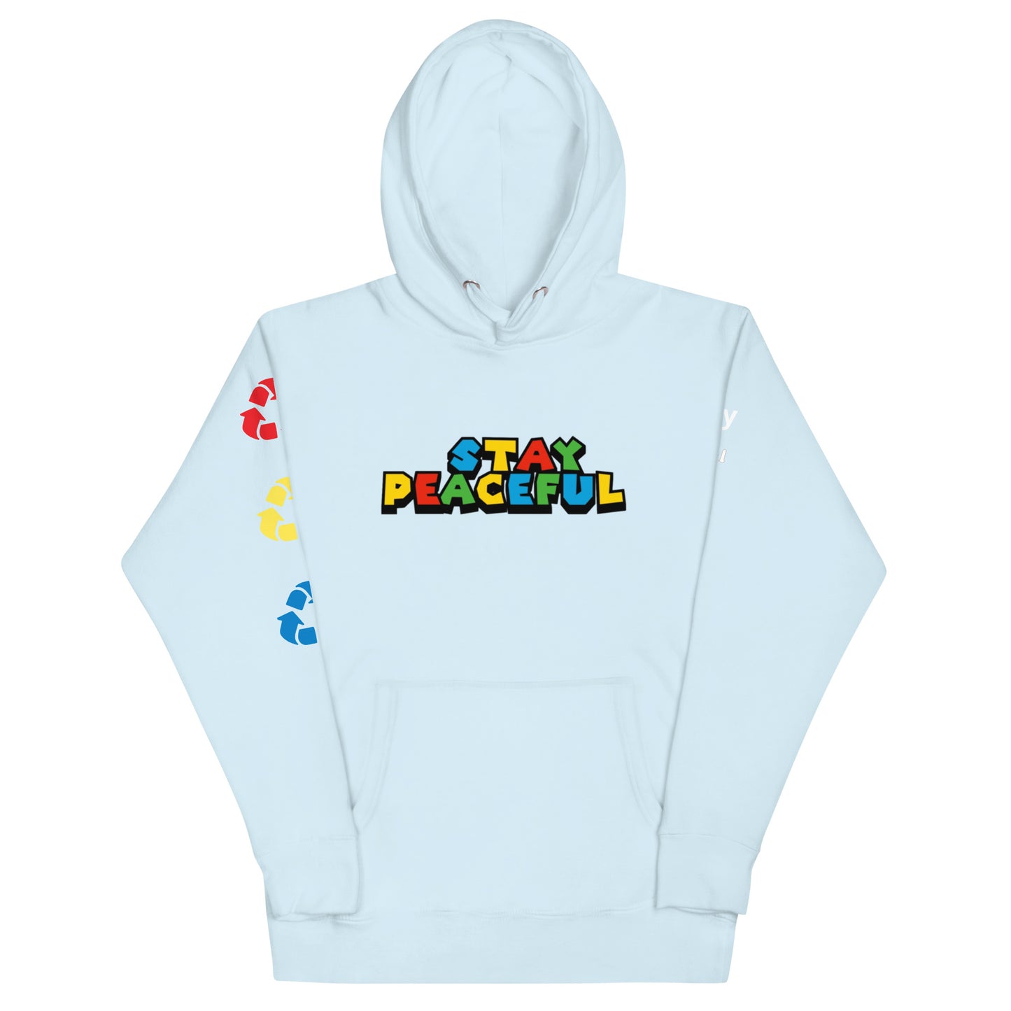Stay Peaceful Game On Hoodie