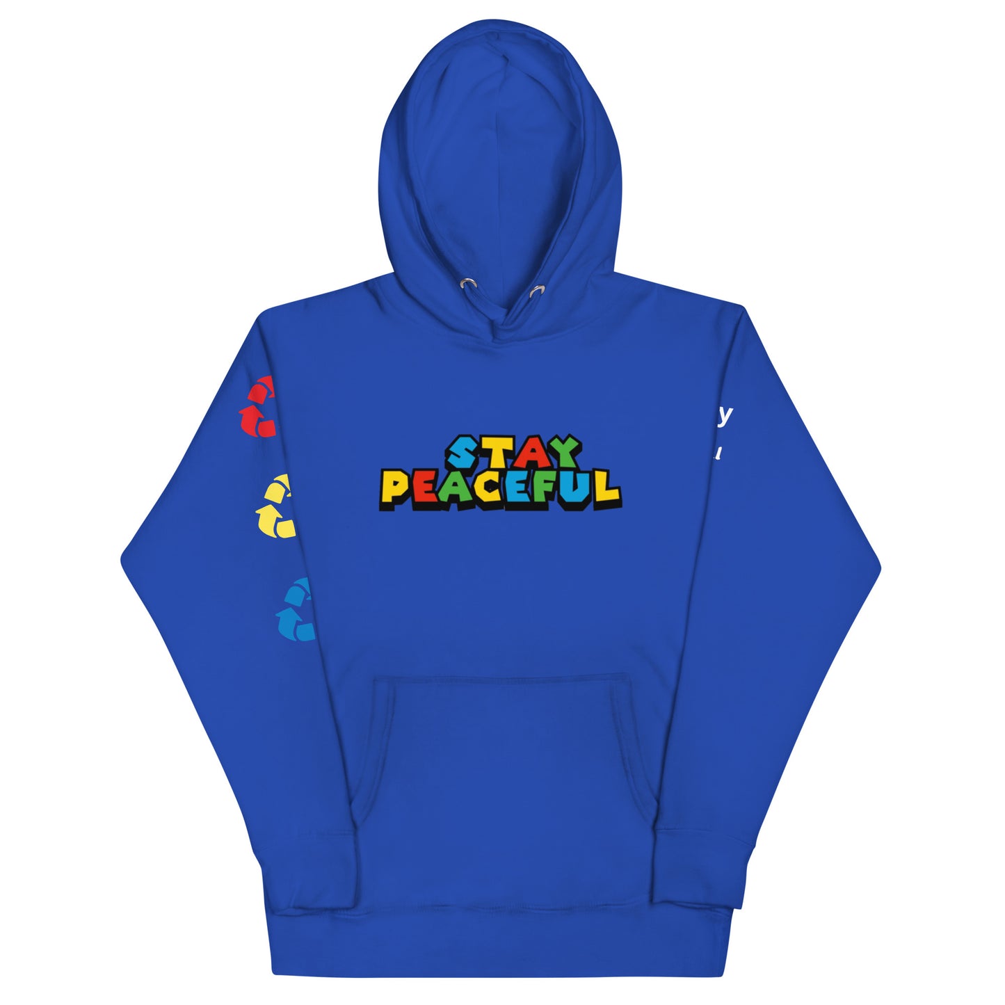 Stay Peaceful Game On Hoodie