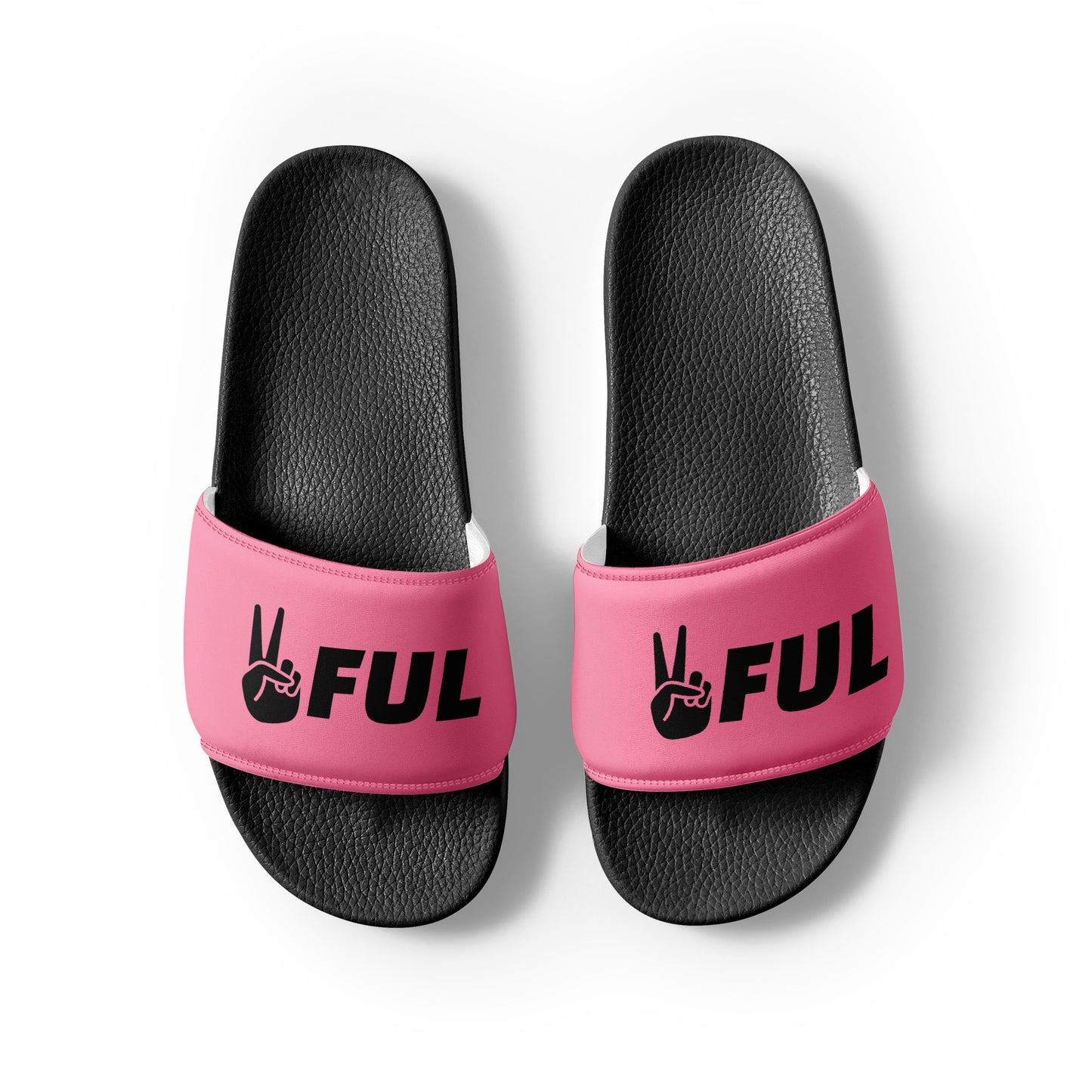 Women's Pink Peaceful slides