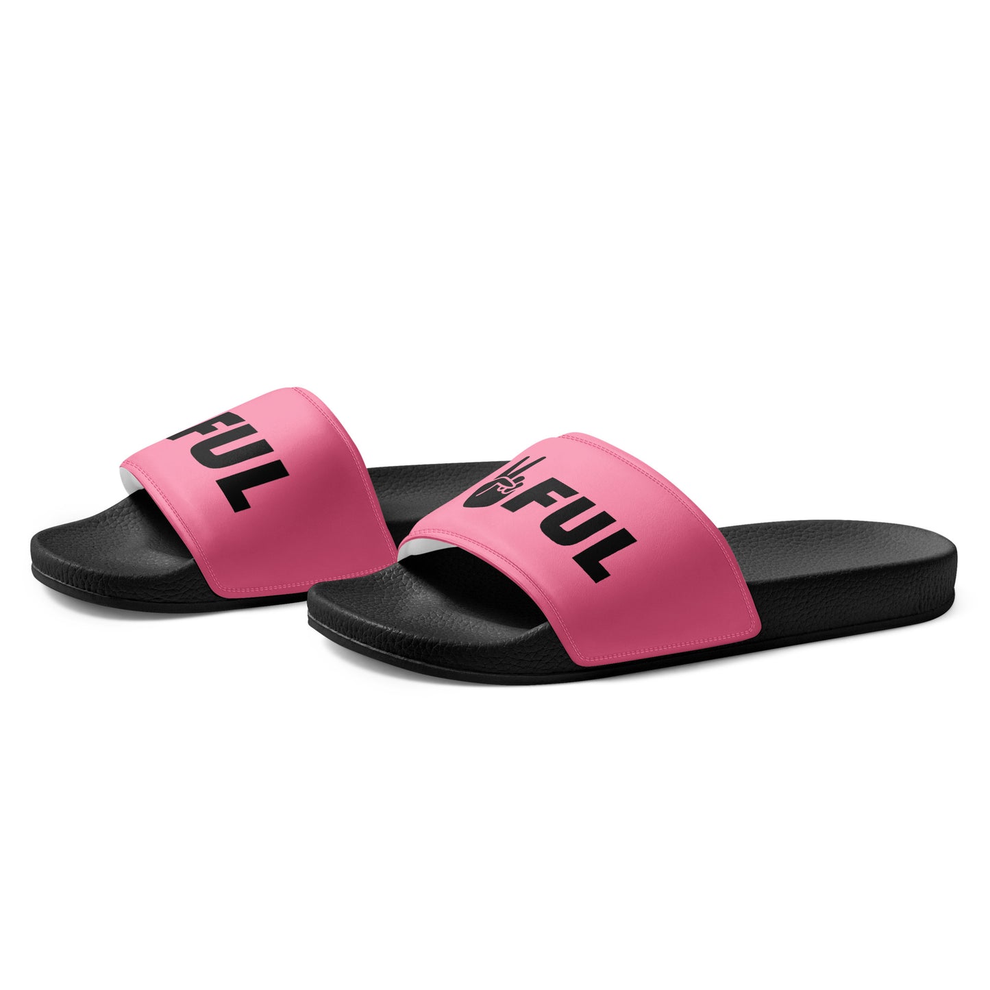 Women's Pink Peaceful slides