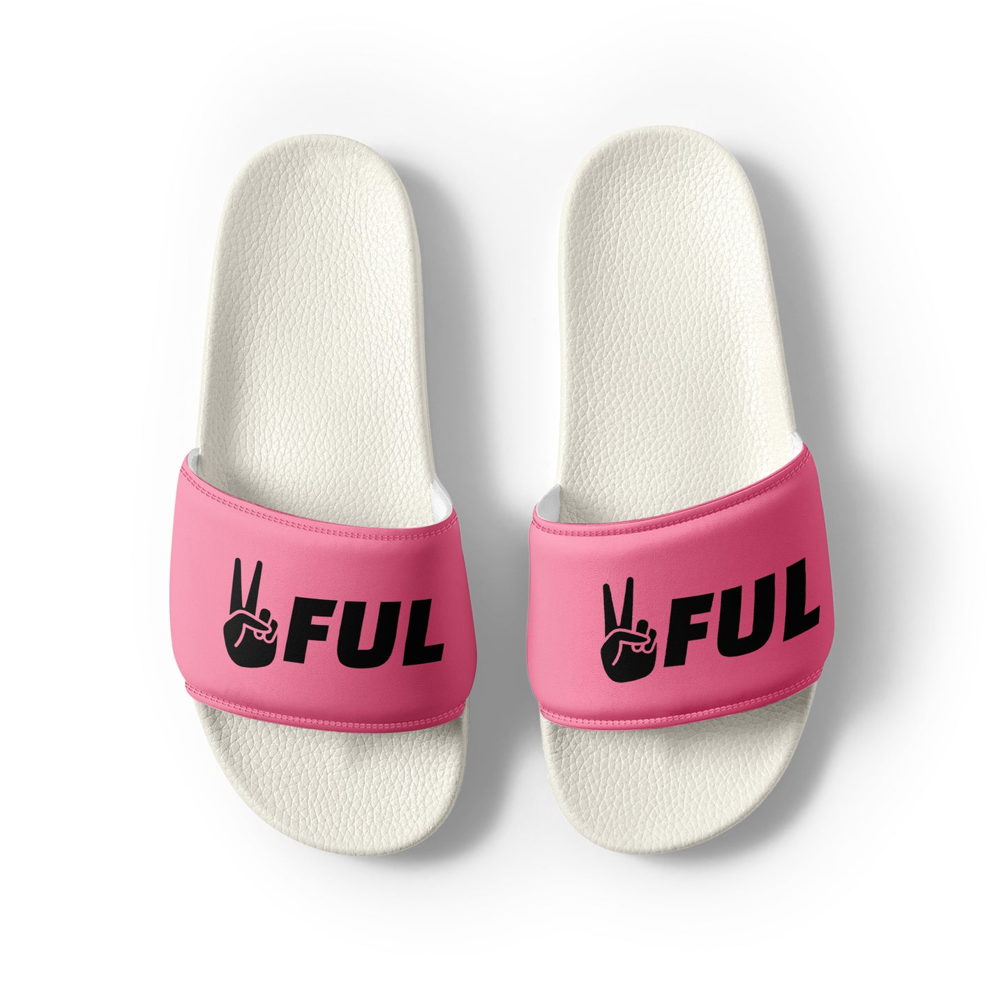 Women's Pink Peaceful slides