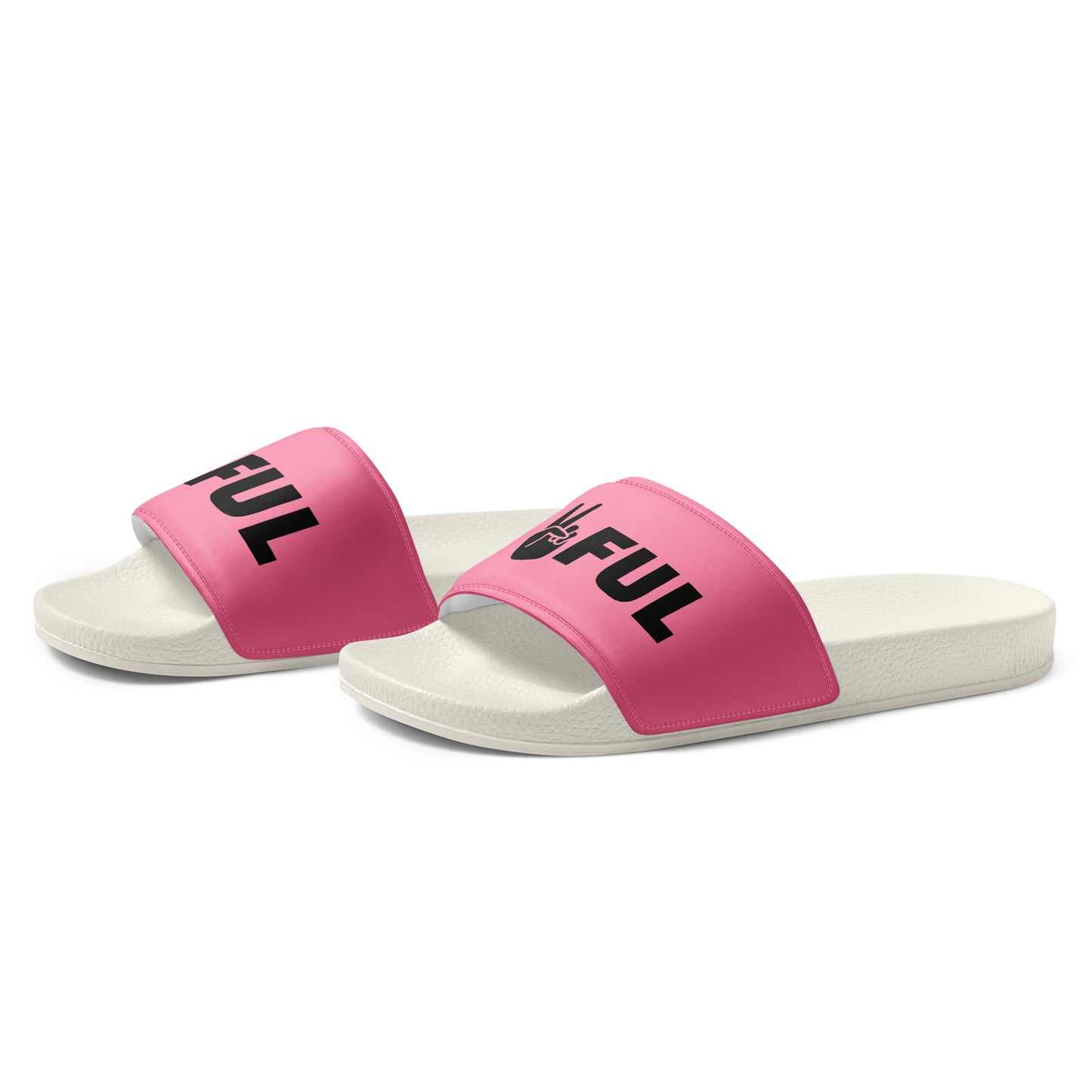 Women's Pink Peaceful slides