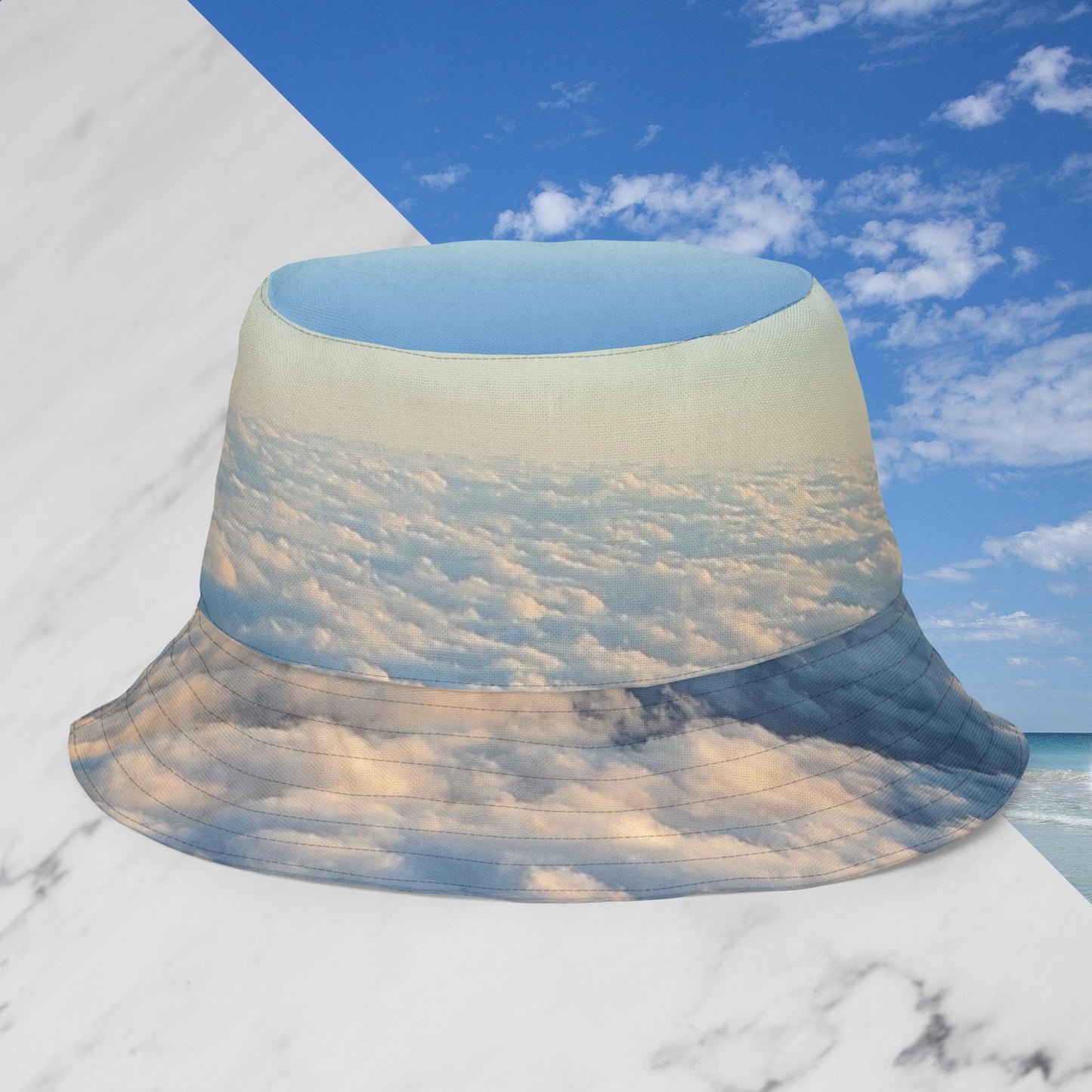 New Heights/Eclipse the Hate Reversible bucket hat