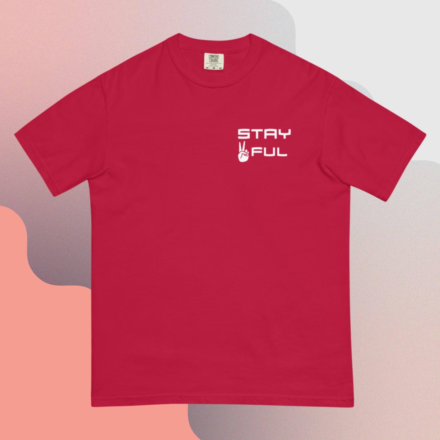 Stay Peaceful heavyweight t-shirt