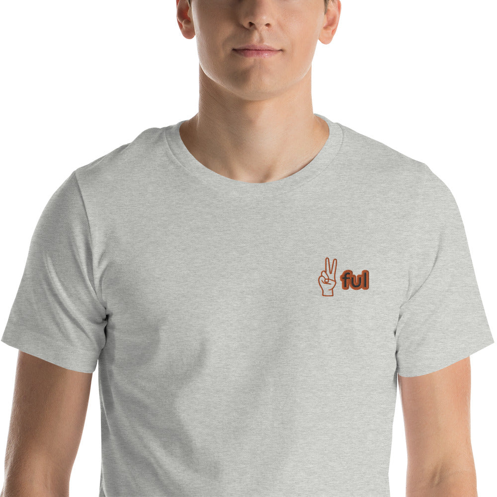 Unisex Orange Label Peaceful t-shirt  XS-5XL